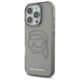 2. Etui Karl Lagerfeld IML Rhinestones Karl Head na iPhone 16 Pro Max 6.9" - czarne