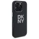 4. Etui DKNY Liquid Silicone Metal Logo na iPhone 16 Pro Max - czarne