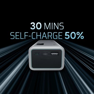 6. Powerbank Cuktech P+Series No.15 150W 20000mAh - szary