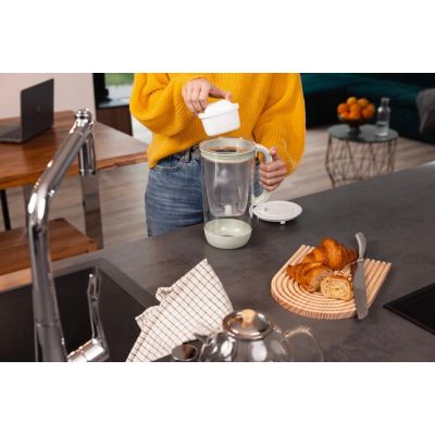 4. Dzbanek filtrujący Brita Glass+1MaxtraProPP 2,5l | miętowy