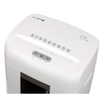 5. Olympia MC 408.2 niszczarka Rozdrabnianie mikro-cięte 65 dB 22 cm Biały