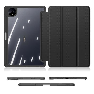 5. Dux Ducis Toby etui Huawei MatePad Pro 11'' (2022) pokrowiec z miejscem na rysik S Pen smart cover podstawka czarne