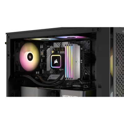 6. Zestaw pamięci DDR5 32GB PC 7000 CL34 Corsair, 2x16GB, Dominator T RGB White, sprzedaż detaliczna