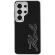 3. Etui Karl Lagerfeld Grained Signature Metal Resin Logo na Samsung Galaxy S26 Ultra - czarne