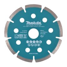 MAKITA TARCZA DIAMENTOWA 125x22,23mm SEGMENT (NA SUCHO) BETON, GRANIT, MARMUR