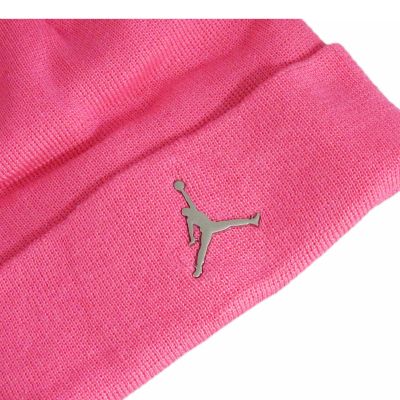 3. Czapka zimowa Air Jordan Cuffed Beanie Pinksicle Różowa - 9A0063-AA7-E1