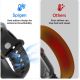 9. Pasek z obudową Spigen Liquid Air Pro + Szkło hartowane 9H na Apple Watch Ultra 49 mm - czarny