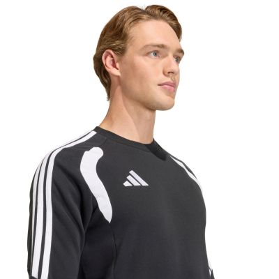 4. Bluza męska adidas Tiro 26 League Sweat Crew czarno-biała KF3413
