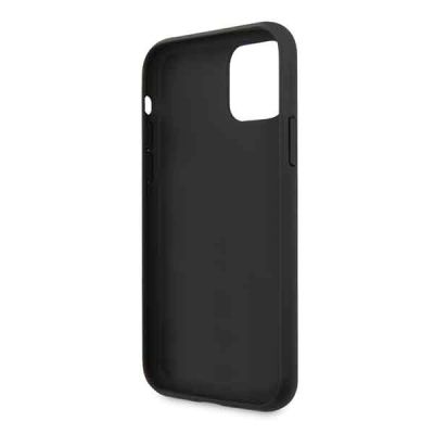 4. Etui Guess 4G Stripe Collection na iPhone 11 6,1" / Xr - szare