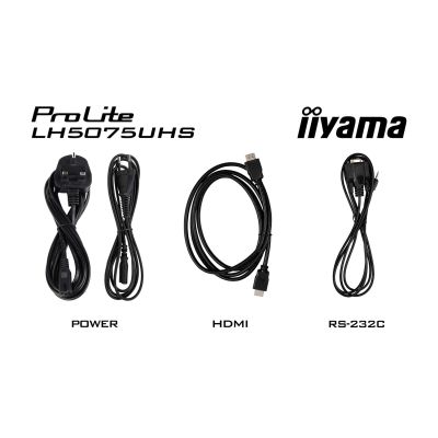 16. Panel Iiyama 50" 3840x2160 UHD VA Haze 25% 500cd/m2