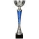 4. Puchar metalowy srebrno-niebieski TUMAS BL