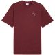 2. Koszulka męska Puma Ess Elevated Relaxed Wash Tee bordowa 688048 96