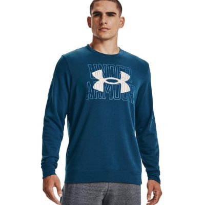 10. Bluza Under Armour UA Rival Terry Logo Crew M 1370391 458
