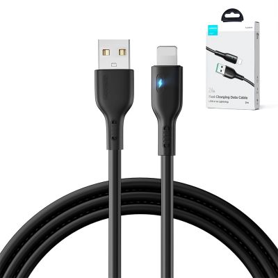 3. Kabel Joyroom Premium Series A13 USB-A / Lightning 2.4A 2m - czarny