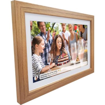 2. Ramka na zdjęcia Denver z FRAMEO 10.1" 16GB light wood