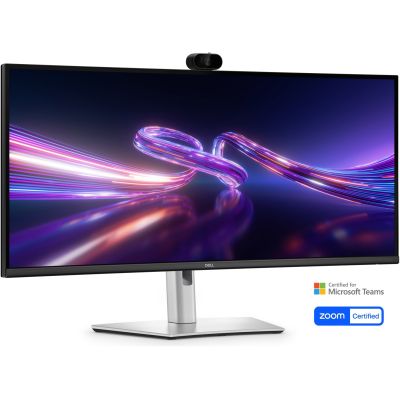 2. DELL Pro P P3426WEV monitor komputerowy 86,6 cm (34.1") 3440 x 1440 px Wide Quad HD LCD Czarny, Srebrny