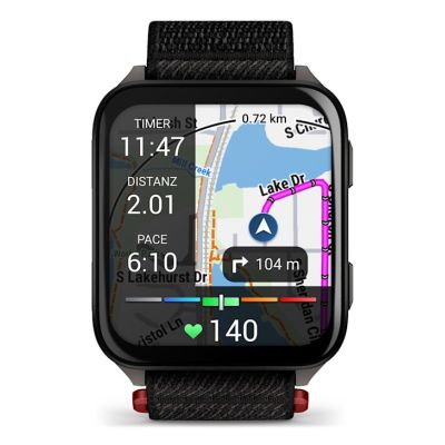2. Zegarek sportowy Garmin Venu X1 AMOLED, czarny