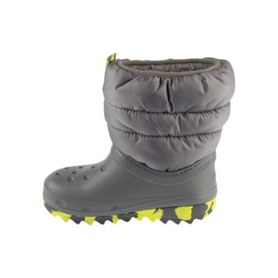 2. Crocs Classic Neo Puff Boot Kids 207275-0DA Szare 29/30