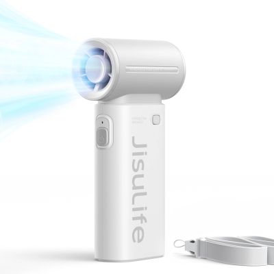 2. Mini dmuchawa Jisulife Handheld Fan Life9 3600mAh przenośny wiatraczek wentylator USB - szary