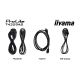 22. Monitor IIYAMA 108cm (42.5") T4329AS-B1AG 16:9 M-Touch 2xHDMI+UBS-C