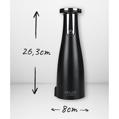 10. Zestaw młynków do przypraw ADLER AD 4449b czarny