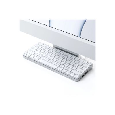10. Satechi ST-UCISDS Stacja dokująca do laptopa i replikator portów Przewodowa USB 3.2 Gen 2 (3.1 Gen 2) Type-C Srebrny