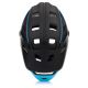 7. Kask rowerowy full-face Meteor Hydra M 55-58 cm czarny/niebieski