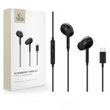 Słuchawki przewodowe Tech-Protect Ultraboost Core G3 USB-C - czarne