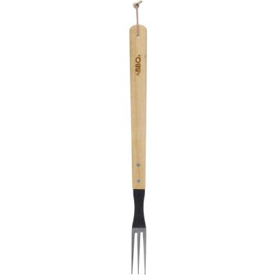 17. WIDELEC DO GRILLA 46CM Z DREWNIANĄ RĄCZKĄ