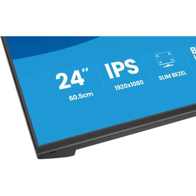 25. iiyama ProLite X2491H-B1 monitor komputerowy 60,5 cm (23.8") 1920 x 1080 px Full HD LCD Czarny