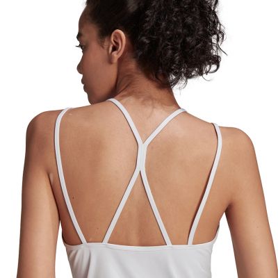 5. Koszulka adidas Studio Slim Strappy Back Tank Top W HE3141