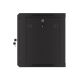 9. SZAFA INSTALACYJNA RACK WISZĄCA 19" 9U 600X450 CZARNA DRZWI PERFOROWANE LANBERG (FLAT PACK)