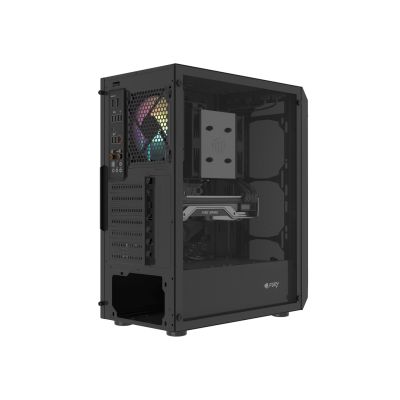 45. FURY OBUDOWA KOMPUTEROWA FURY SHOBO RGB MIDI TOWER Z OKNEM CZARNA
