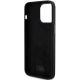 7. Etui Karl Lagerfeld Silicone Choupette Metal Pin na iPhone 15 Pro Max - czarne