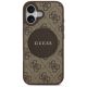 3. Etui Guess 4G Circle Classic Logo MagSafe na iPhone 17 - brązowe