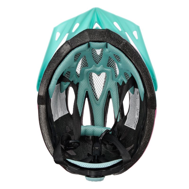 5. Kask rowerowy Meteor Ovlo M 16863 55-58 cm różowy