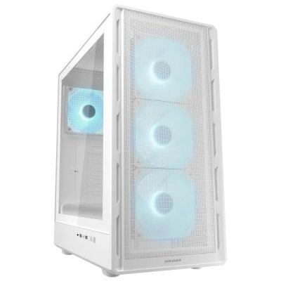 11. Obudowa Midi-Tower COUGAR Airface Pure PRO, ARGB, Biały