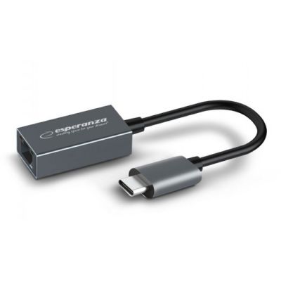 ESPERANZA GIGABIT ETHERNET 1000 MBPS ADAPTER USB C-RJ45 ENA102