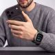 4. Pasek Tech-Protect Nylon Pro na Apple Watch 44 / 45 / 46 / 49 mm - ciemnozielony