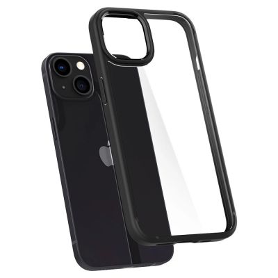 5. Etui Spigen Ultra Hybrid na iPhone 13 - czarny mat