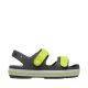 Sandały dla dzieci Crocs Crocband Cruiser grafitowo-żółte 209423 1NJ 32-33