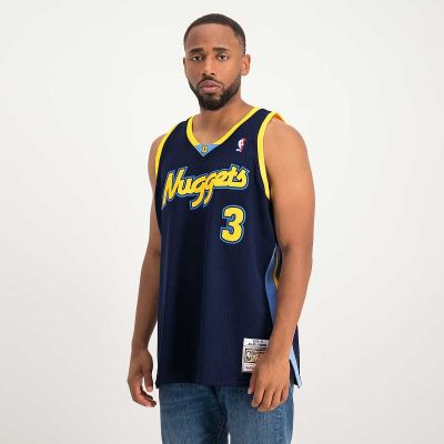 3. Koszulka Mitchell & Ness NBA Swingman Denver Nuggets Allen Iverson SMJY4205-DNU06AIVASBL