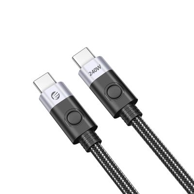 3. Kabel Orico CC240 USB-C do USB-C PD 240 W 480 Mb/s 1.5 m - czarny