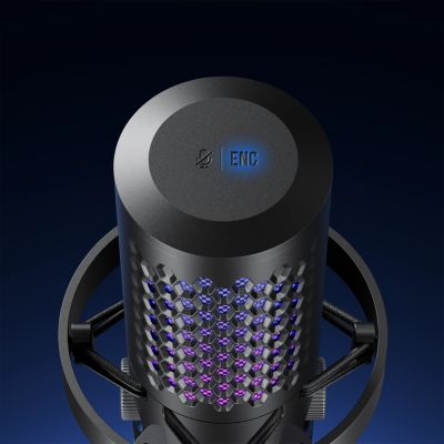 14. Mikrofon gamingowy BOYA CastMic G40 przewodowy USB-C - czarny