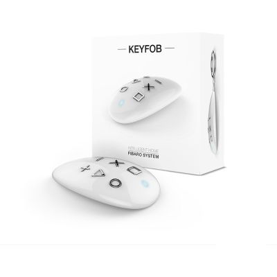 22. Pilot zdalnego sterowania FIBARO KeyFob, biały (FGKF-601 ZW5)