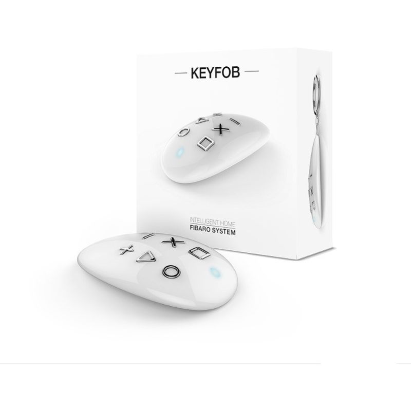 22. Pilot zdalnego sterowania FIBARO KeyFob, biały (FGKF-601 ZW5)