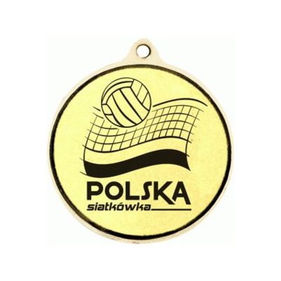 6. Medal metalowy z grawerowaniem laserem- RMI