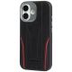 3. Etui Audi R8 Genuine Leather MagSafe do iPhone 17 - czarno-czerwony