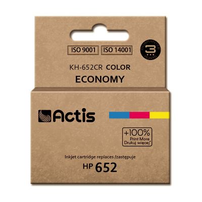 Actis KH-652CR Tusz (zamiennik HP 652 F6V24AE; Standard; 15 ml; kolor)