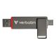11. Verbatim Dual QuickStick pamięć USB 512 GB USB Type-A / USB Type-C 3.2 Gen 1 (3.1 Gen 1) Szary
